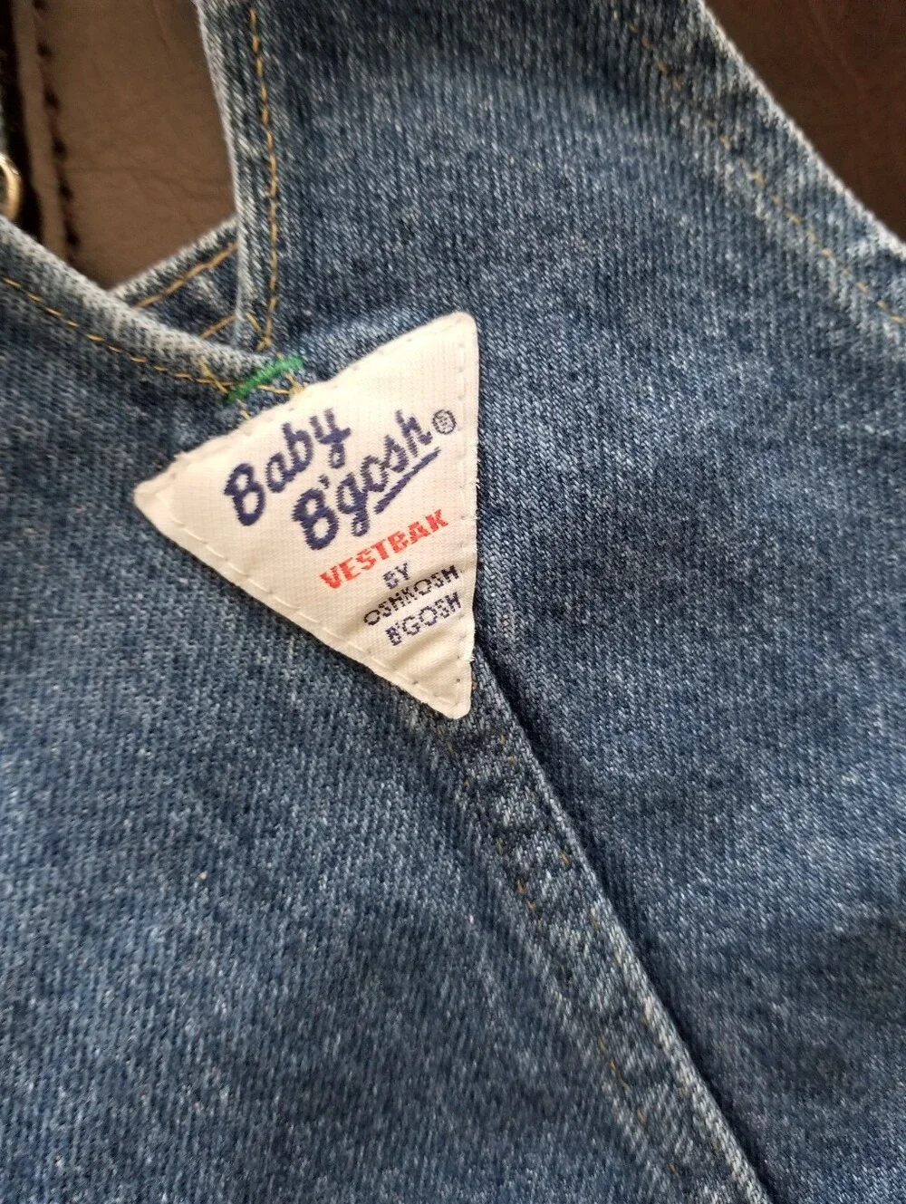 ❗Vintage Oshkosh B'Gosh Blue Denim Overalls 18M❗